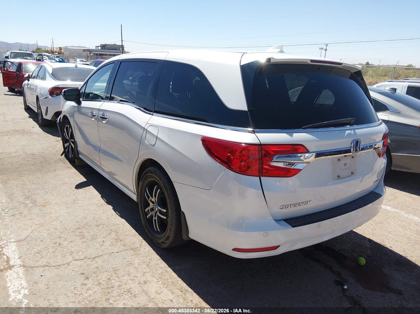 VIN 5FNRL6H93LB016249 2020 HONDA ODYSSEY ELITE
