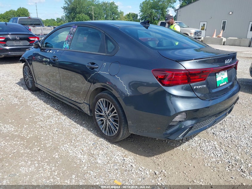 Vin: 3kpf54ad6re833603, lot: 45883339, kia forte gt-line 20243