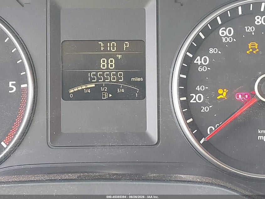 2012 VOLKSWAGEN JETTA SEDAN 2.0L I4 FI 16V NF4