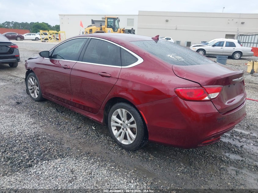 CHRYSLER 200 2016 VIN 1C3CCCAB0GN138953
