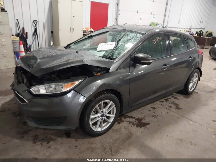 Vin: 1fadp3k2xhl247913, lot: 45883405, ford focus se 20172