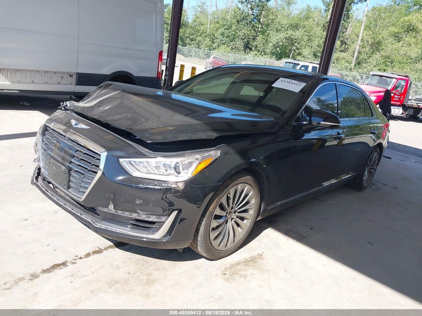 Vin: kmhg34ja5hu021866, lot: 45883407, genesis g90 3.3t premium 20172