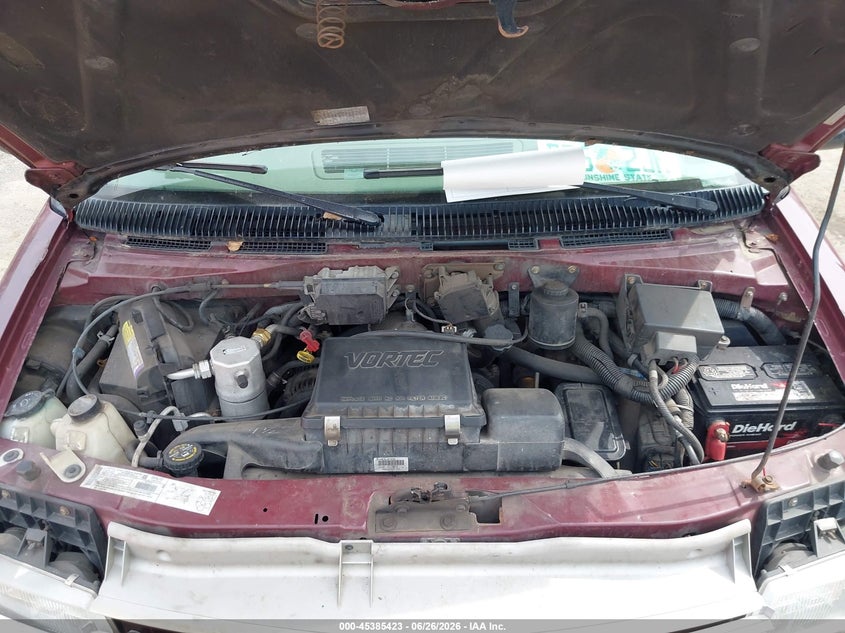 2002 Chevrolet Astro Passenger Ls VIN: 1GNDM19X22B105214 Lot: 45385423