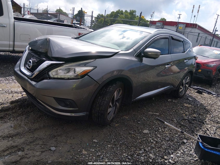 2015 NISSAN MURANO auction photo 2