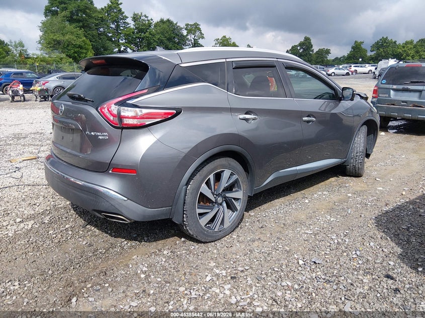 2015 NISSAN MURANO auction photo 4