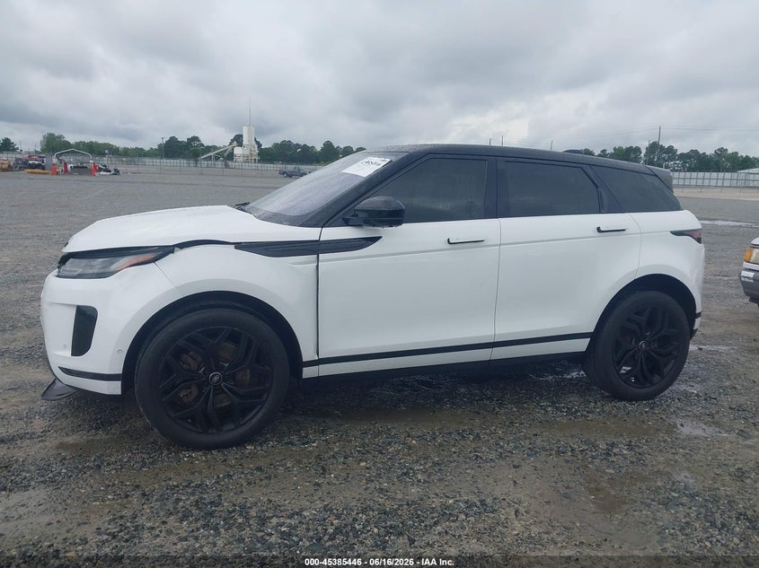 2020 Land Rover Range Rover Evoque Se VIN: SALZP2FX7LH044868 Lot: 45385446
