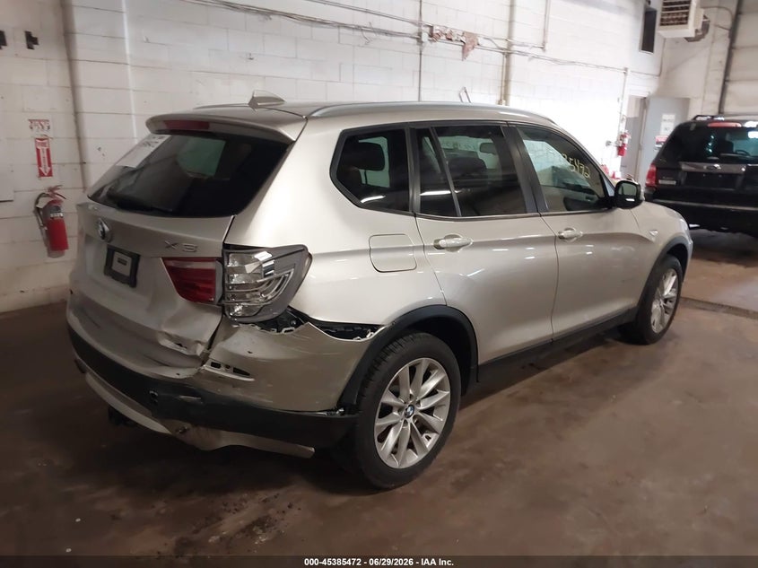 Vin: 5uxwx9c51d0d06410, lot: 45883467, bmw x3 xdrive28i 20134