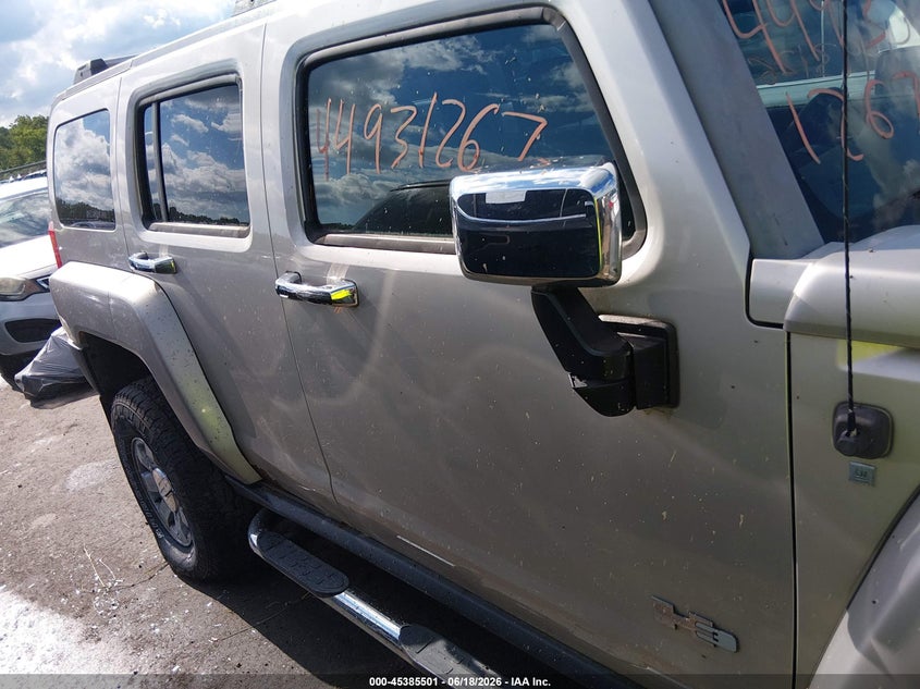 2007 Hummer H3 Suv VIN: 5GTDN13E078251850 Lot: 45385501