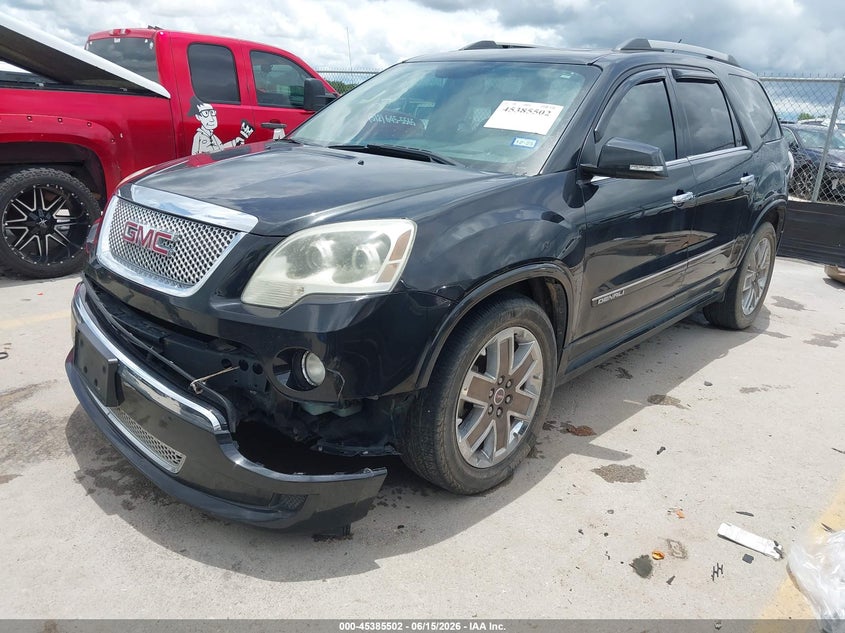 Vin: 1gkkrtedxbj348885, lot: 45883497, gmc acadia denali 20112