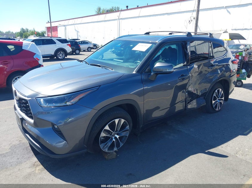 2021 TOYOTA HIGHLANDER auction photo 2