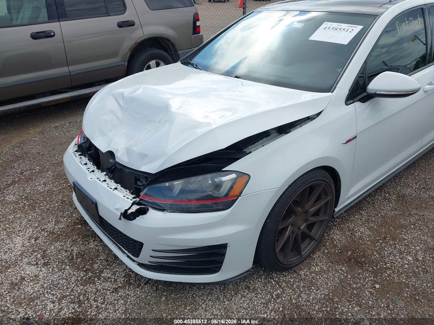 2015 Volkswagen Golf Gti 2.0T Se 4-Door VIN: 3VW5T7AUXFM032738 Lot: 45385512