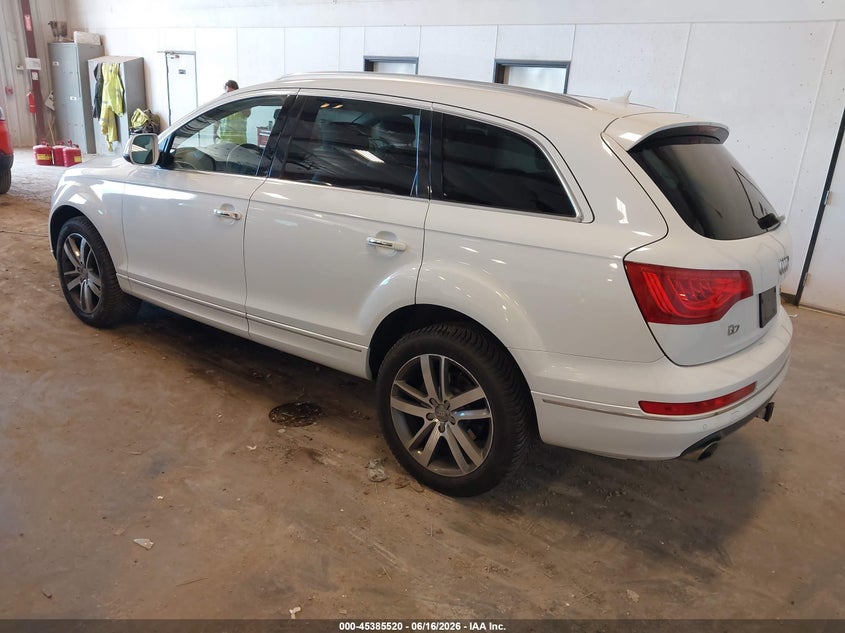 Vin: wa1lmbfe6dd006720, lot: 45883515, audi q7 3.0 tdi premium 20133