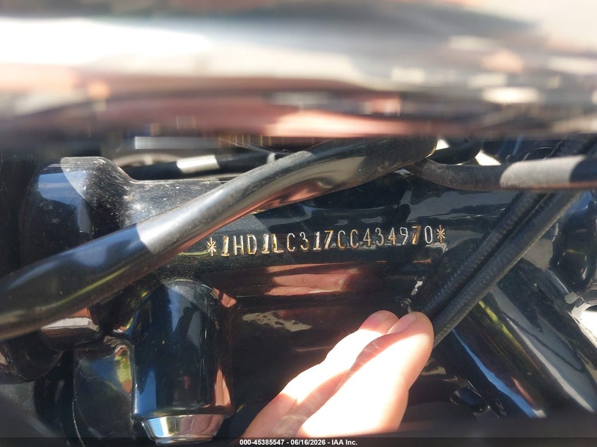 2012 Harley-Davidson Xl1200 Forty-Eight VIN: 1HD1LC317CC434970 Lot: 45385547