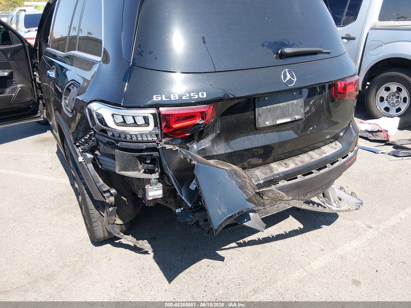 2020 Mercedes-Benz Glb 250 VIN: W1N4M4GB4LW016166 Lot: 45385581