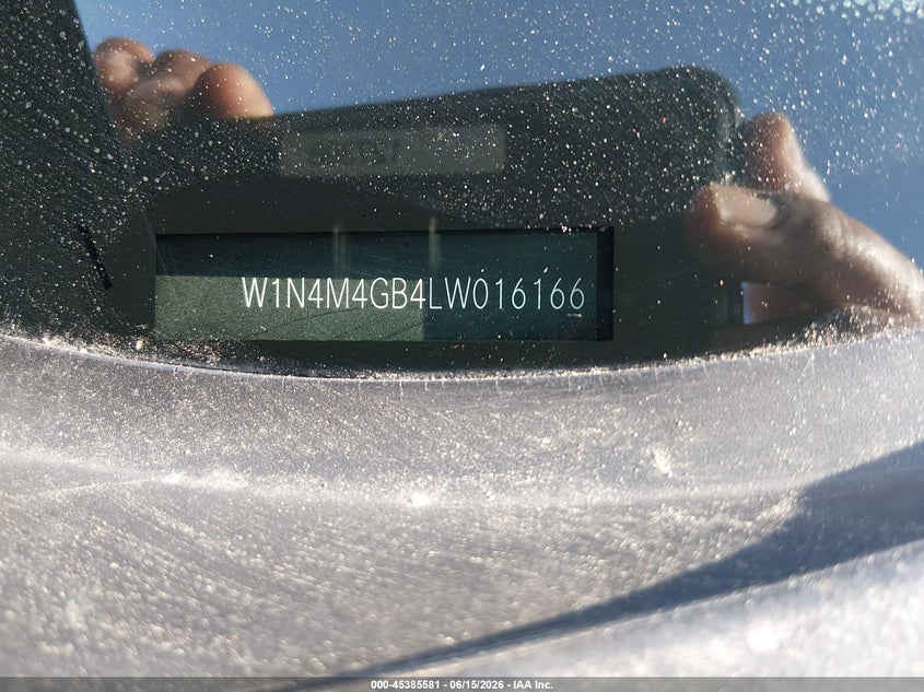 2020 Mercedes-Benz Glb 250 VIN: W1N4M4GB4LW016166 Lot: 45385581