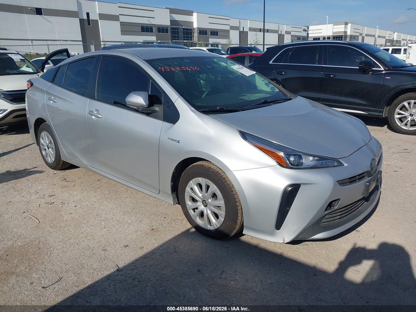 2019 Toyota Prius L Eco VIN JTDKARFU6K3101534