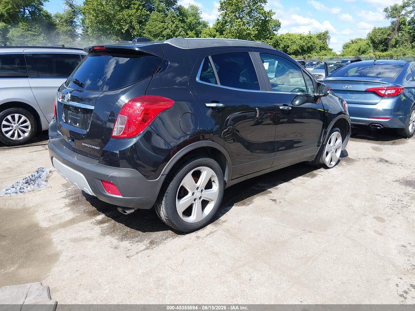 2016 Buick Encore Convenience VIN: KL4CJBSB1GB736636 Lot: 45385694