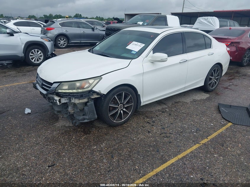 2015 Honda Accord Ex-L V-6 1HGCR3F8XFA000254 photo 1