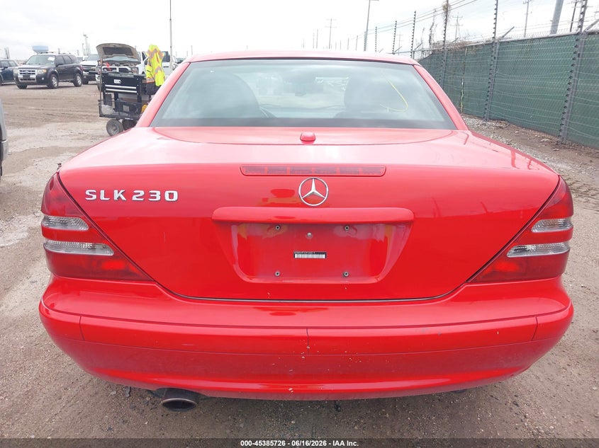 2002 Mercedes-Benz Slk 230 Kompressor VIN: WDBKK49F22F240019 Lot: 45385726