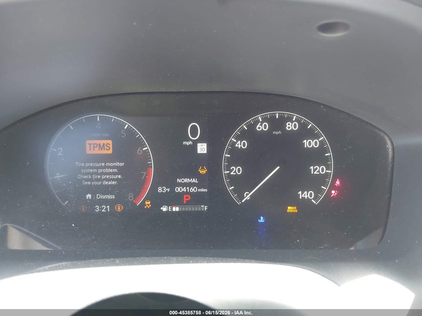 VIN 3CZRZ2H35TM738749 2026 HONDA HR-V AWD LX