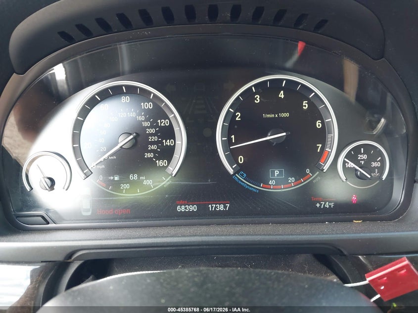 2016 BMW 5ER SEDAN 3.0L I-6 DI, DOHC, VVT, TURBO, 300HP