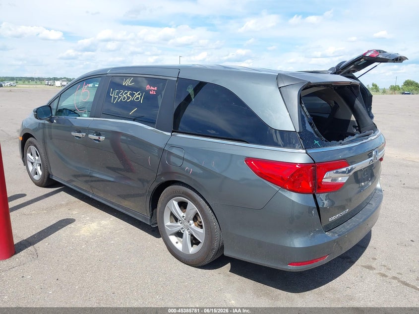 VIN 5FNRL6H53KB036884 2019 HONDA ODYSSEY EX