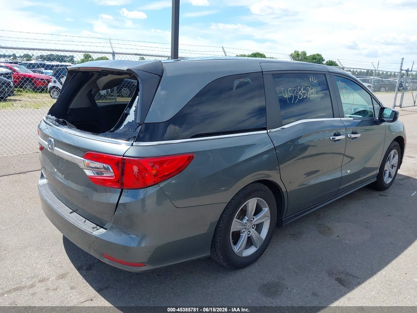 VIN 5FNRL6H53KB036884 2019 HONDA ODYSSEY EX