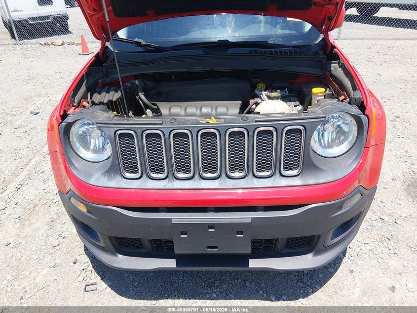 2015 Jeep Renegade Latitude VIN: ZACCJABT2FPB99434 Lot: 45385797