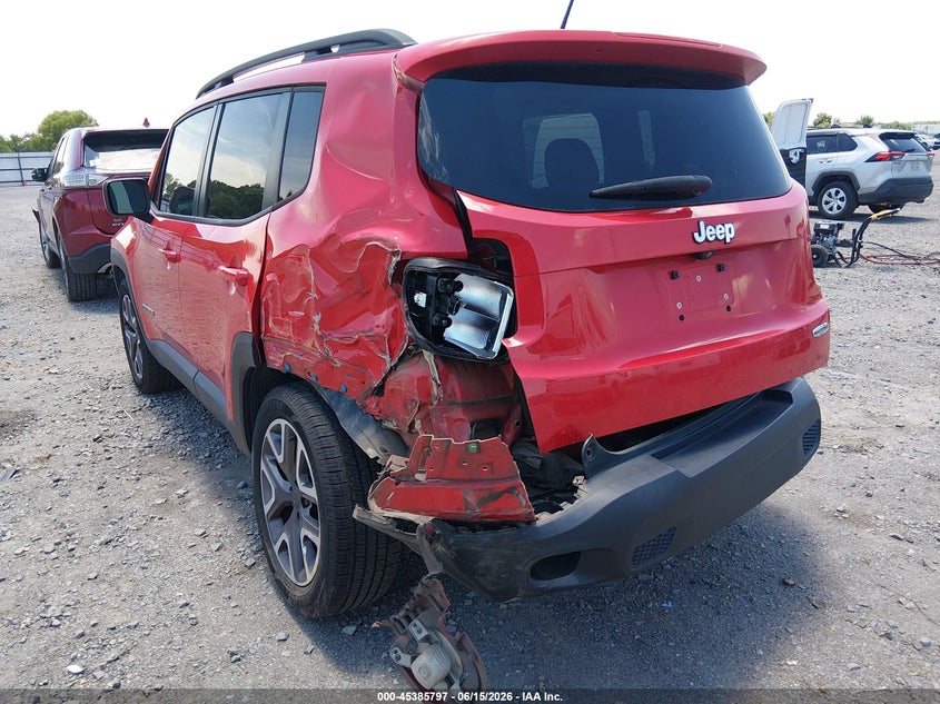 2015 Jeep Renegade Latitude VIN: ZACCJABT2FPB99434 Lot: 45385797