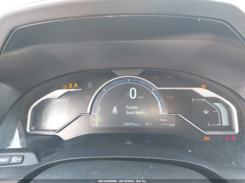 2018 Honda Clarity Plug-In Hybrid Touring VIN: JHMZC5F33JC015717 Lot: 45385860