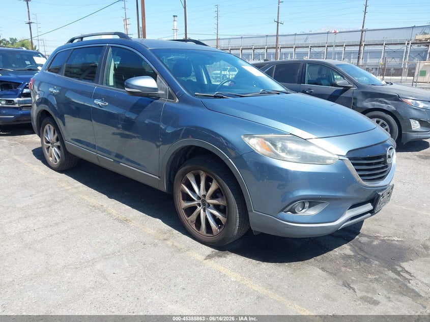 Vin: jm3tb2dvxe0442971, lot: 45883858, mazda cx-9 grand touring 2014 img_1
