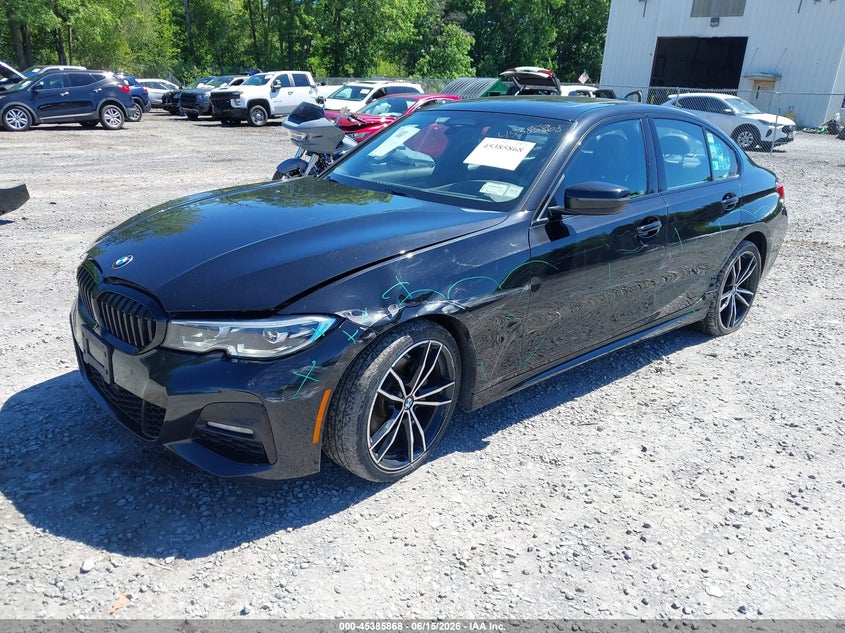 Vin: wba5r7c50kfh15419, lot: 45883862, bmw 330i xdrive 20192