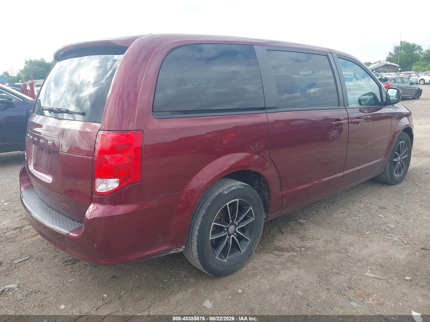 Vin: 2c4rdgbg6jr151771, lot: 45883871, dodge grand caravan se plus 20184