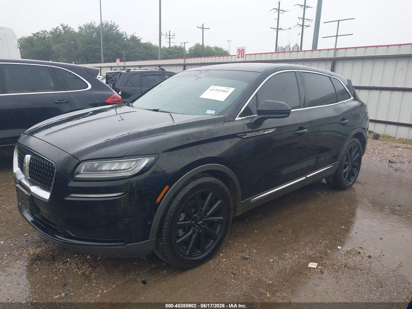 Vin: 2lmpj6k96mbl06330, lot: 45883897, lincoln nautilus reserve 20212
