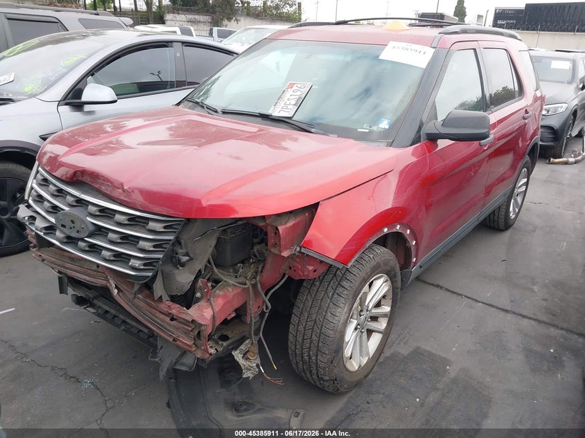 Vin: 1fm5k8b85gga62265, lot: 45883906, ford explorer 20162
