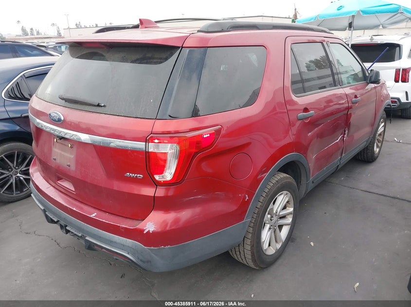 Vin: 1fm5k8b85gga62265, lot: 45883906, ford explorer 20164