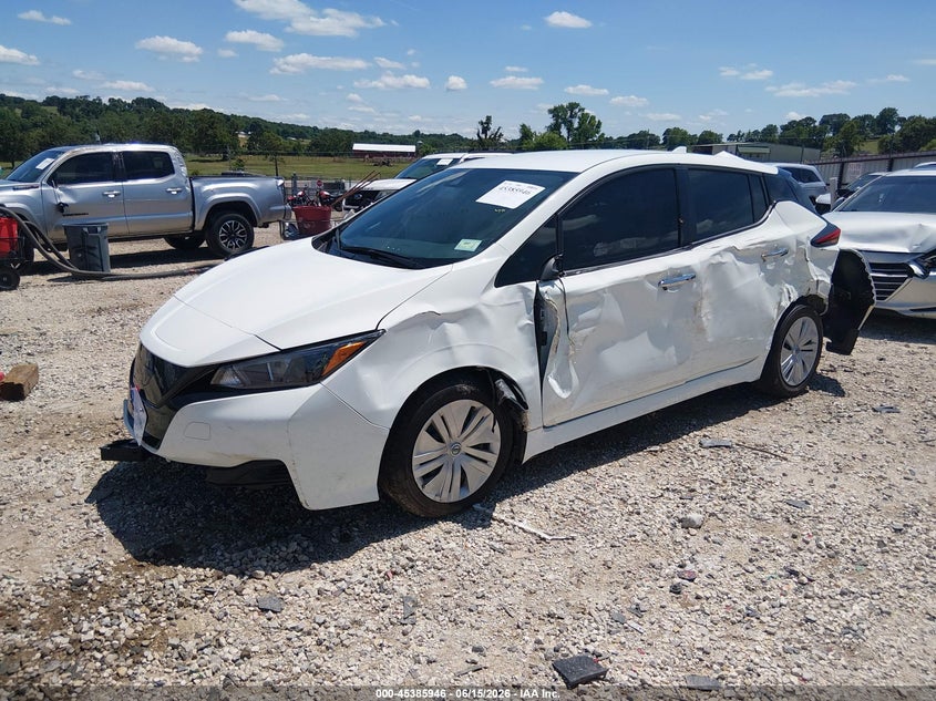 2024 NISSAN LEAF auction photo 2