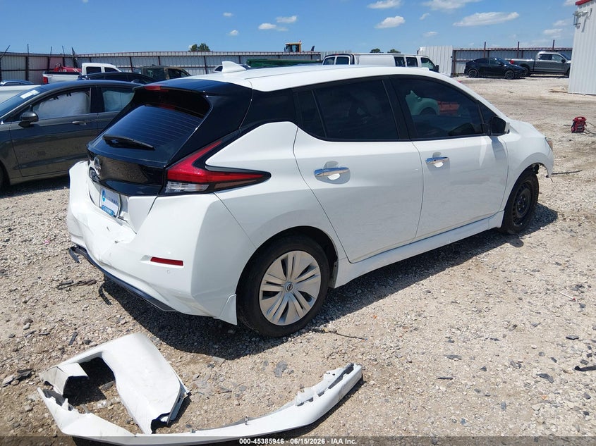 2024 NISSAN LEAF auction photo 4