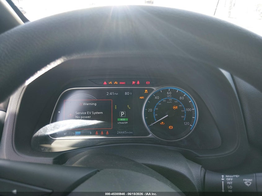 2024 NISSAN LEAF auction photo 7