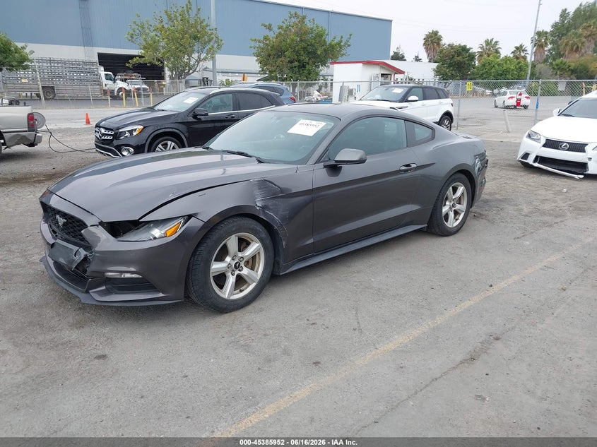 FORD MUSTANG 2017 VIN 1FA6P8AM7H5301214