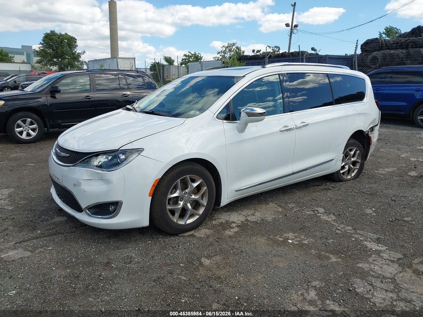 Vin: 2c4rc1ggxkr551889, lot: 45883979, chrysler pacifica limited 20192
