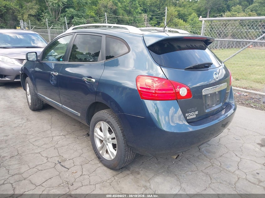 2015 NISSAN ROGUE SELECT auction photo 3