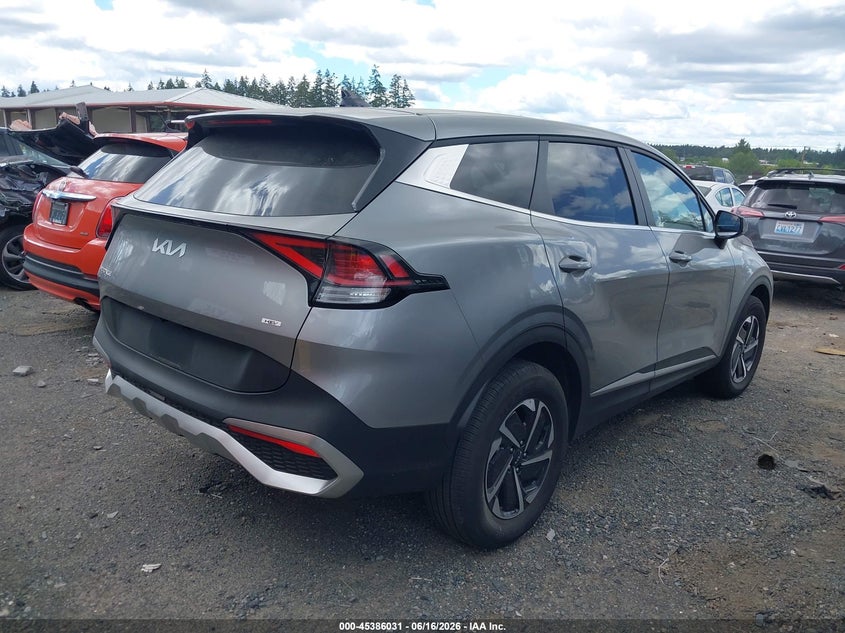 2025 KIA SPORTAGE HYBRID auction photo 4