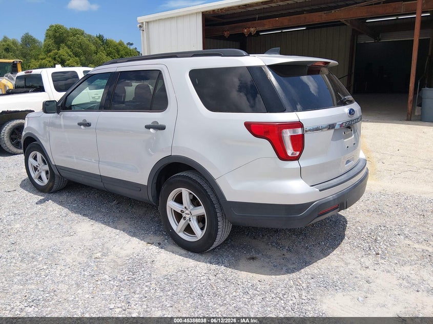 Vin: 1fm5k8b84jgc45440, lot: 45884033, ford explorer 20183