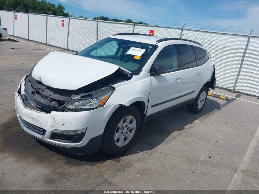 2017 Chevrolet Traverse Ls 1GNKVFKDXHJ256432 photo 1