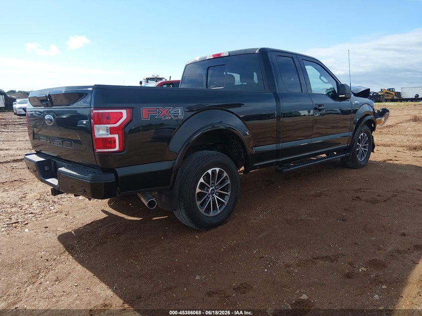 Vin: 1ftfx1e57jkd34032, lot: 45884063, ford f-150 xlt 20184