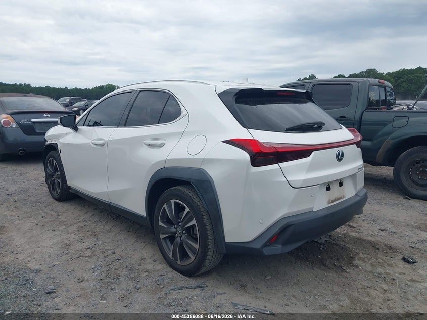 Vin: jthp3jbh2m2043519, lot: 45884083, lexus ux 200 20213