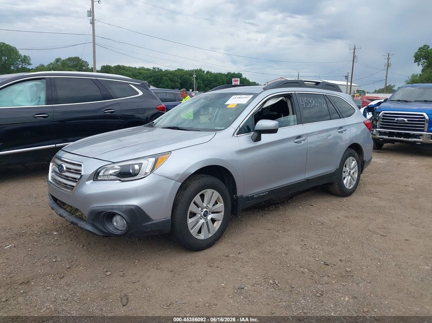 2016 SUBARU OUTBACK auction photo 2