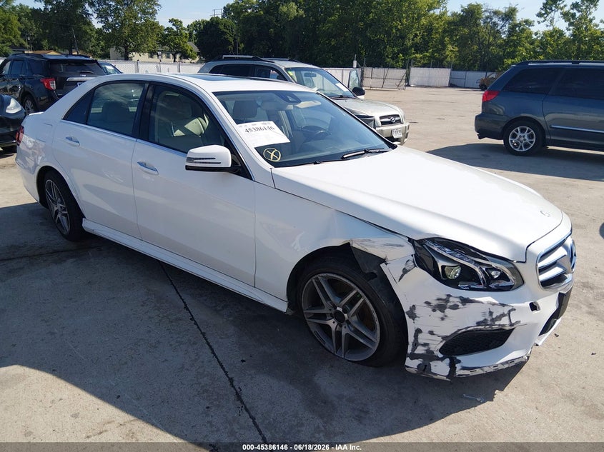 2014 MERCEDES-BENZ E 350 auction photo 1