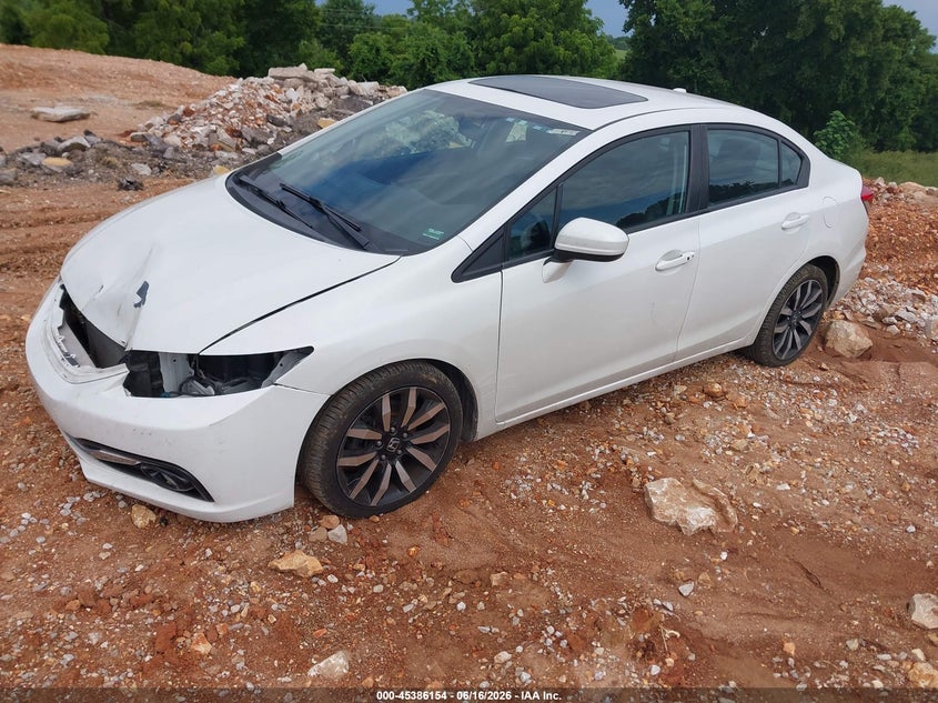 2015 Honda Civic Ex-L 19XFB2F96FE071189 photo 1